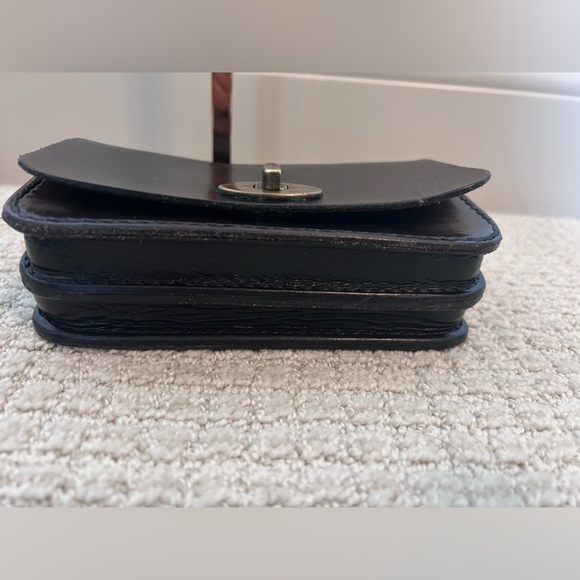 Vintage Ibiza Leather Belt Bag Chocolate Brown Gold Hardware - Picture 11 of 11